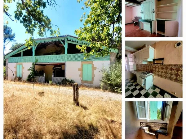 Maison landaise de caractère à Pompogne (47)