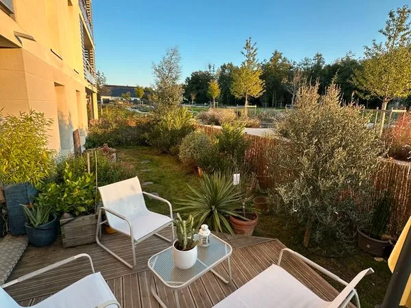 T3 récent 58 m² - Rez-de-jardin 50 m² plein sud - Ballan-Miré