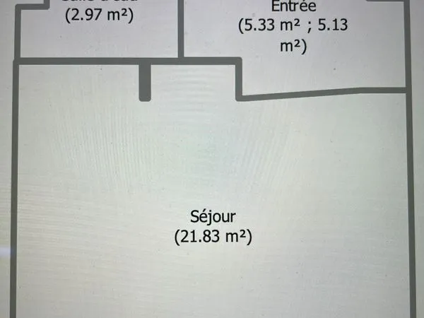 À LOUER - T1 DE 30 m² AVEC TERRASSE DANS RESIDENCE SECURISEE
