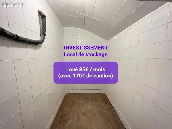 Local de stockage - Loué 85/mois - 2,86m² - 4eme étage - 14 rue Chevreul, Choisy-le-Roi