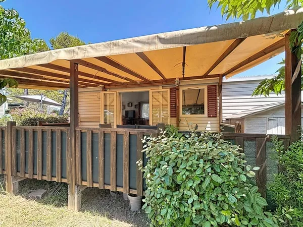 Mobil-home 2 chambres avec terrasse