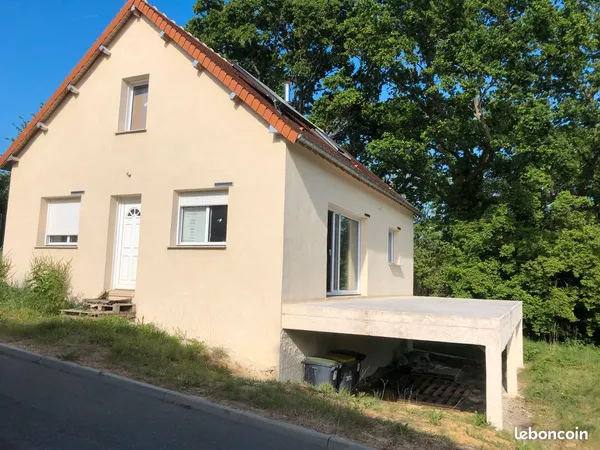 Maison bioclimatique Troarn près Caen et mer