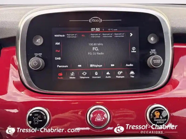 Fiat 500 x 1.0 firefly turbo t3 120 ch (red) — photo 11