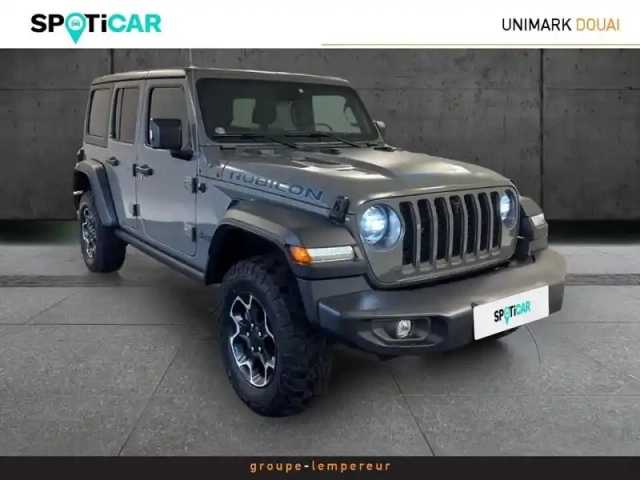 Jeep Wrangler unlimited 2.0 t 380ch 4xe rubicon rock-trac my22