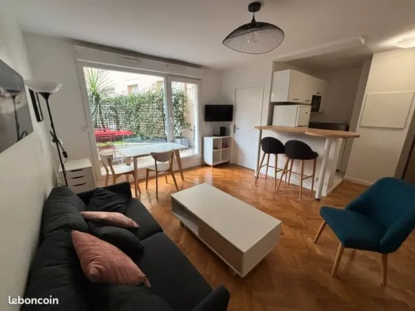 2 pièces meublé 37 m2