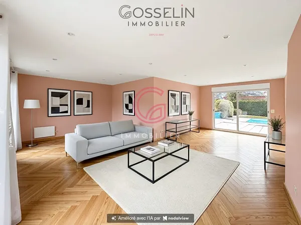 Maison de plain pied Biscarrosse : 161m²+53.5 de garage + dépendance
