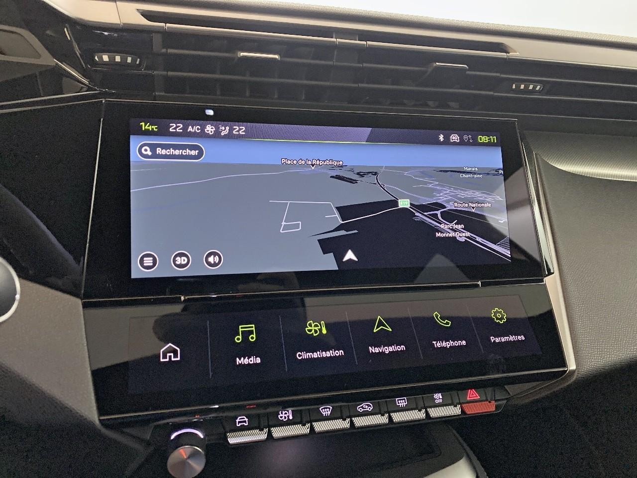 Peugeot 408 hybrid 145 e-dcs6 gt — photo 16