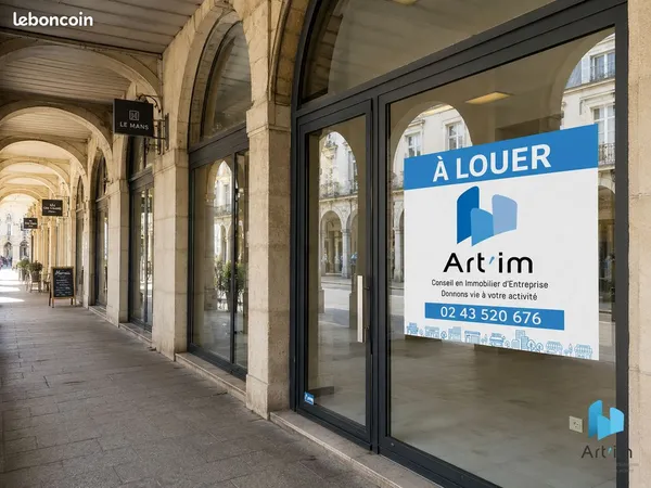 Local commercial 620 m² Le Mans