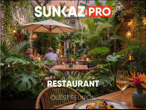À VENDRE - RESTAURANT DE CARACTÈRE - OUEST DE LA RÉUNION