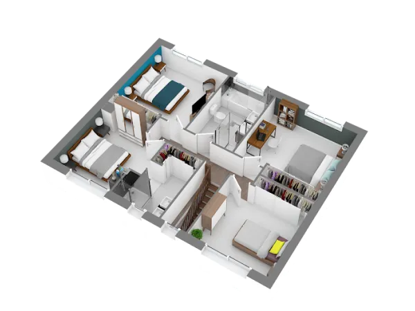 Maison neuve 5 pièces 129 m²