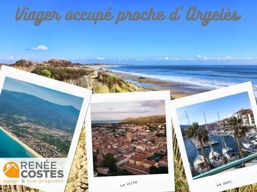 Viager occupé - F80-H78 ans - ARGELES SUR MER (66700)