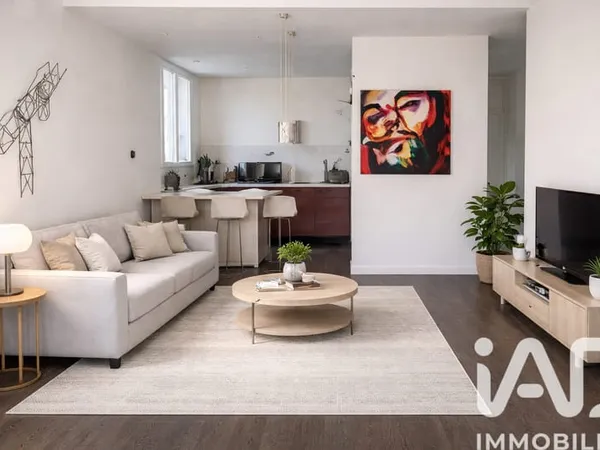 Appartement 3 pièces 59 m²