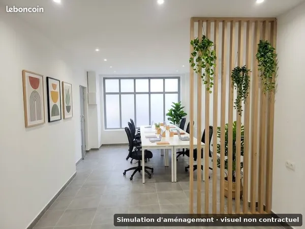 Coworking centre-ville Valenciennes, poste dès 24€ HT/jour