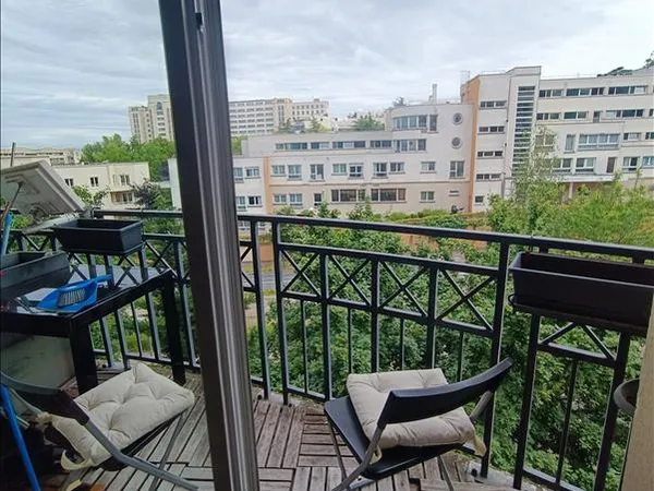 Appartement - 3ème étage - 43 m2 - 2 pièces - meublé