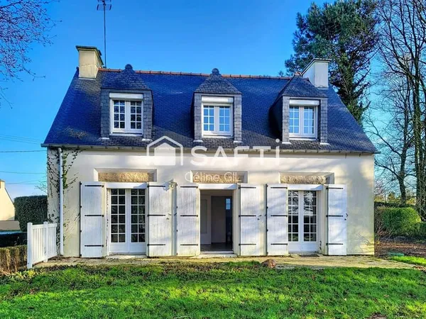 Maison de 81 m² avec grand terrain et sous-sol total