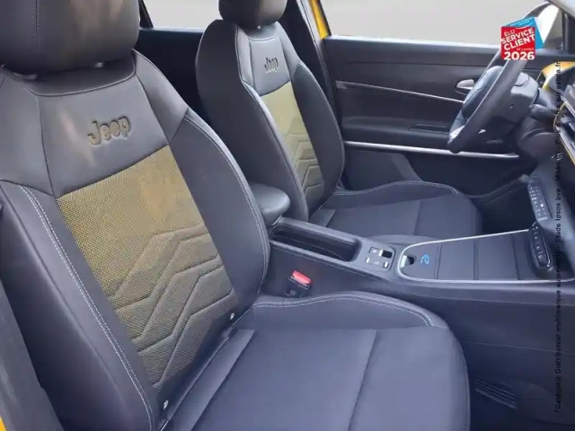 Jeep Avenger electrique 156ch 115kw summit — photo 5