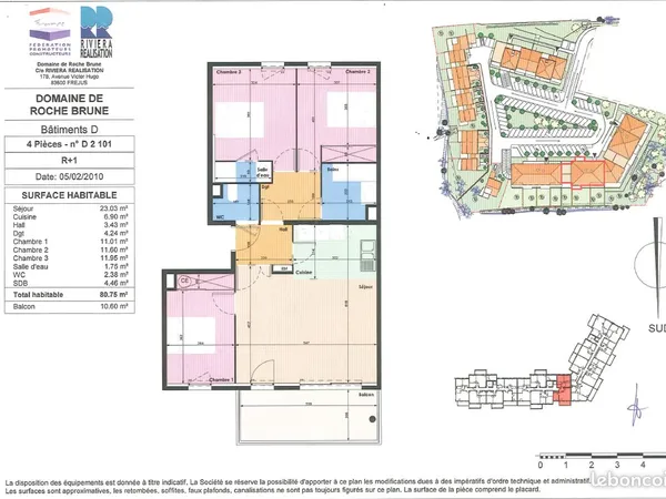 Vente appartement f4