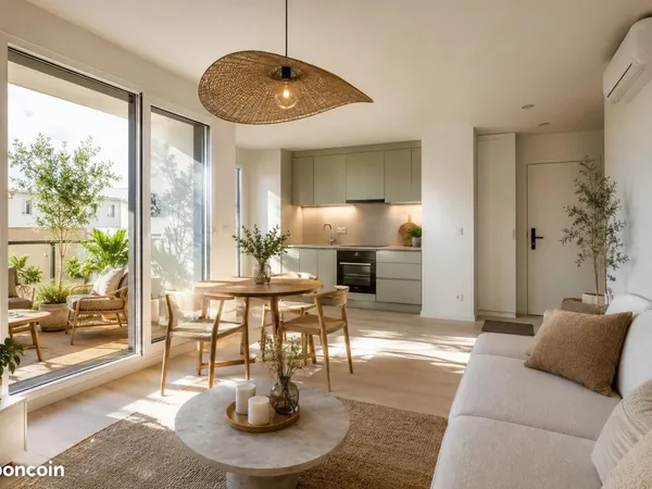 Appartement 2 pièces 38 m²