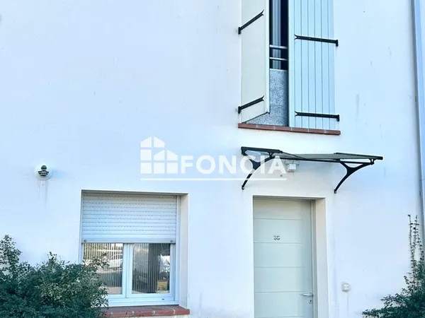 Seysses maison t4 de 80m2 avec jardin au calme et cellier