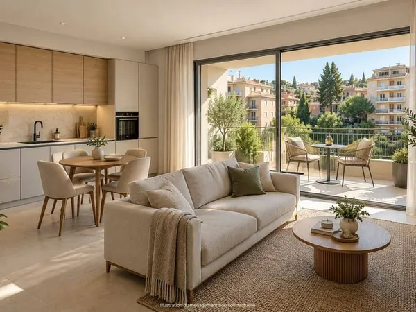 Appartement 2 pièces 48 m²