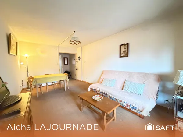 Appartement 60m2, 2 chambres avec loggia!