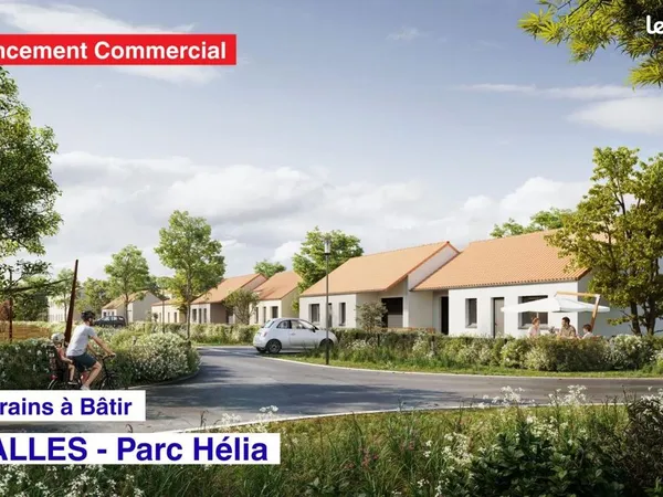 Terrain 447 m² Salles