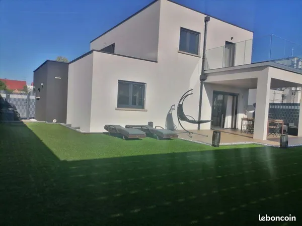 Maison contemporaine 128 m² + loft - Prestations haut de gamme - Wittenheim