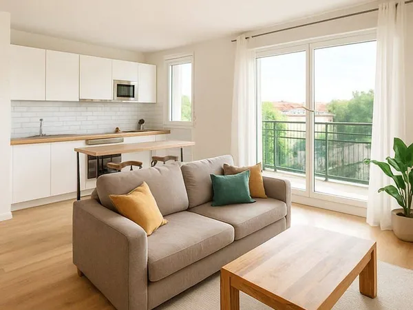 Appartement 2 pièces 43 m²