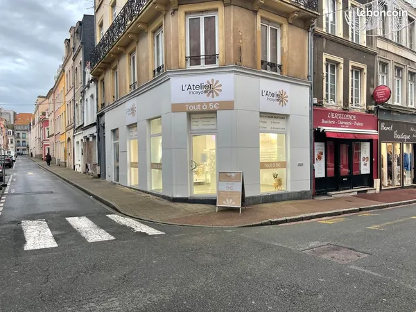 À louer - Local commercial 50 m² - Boulogne-sur-Mer
