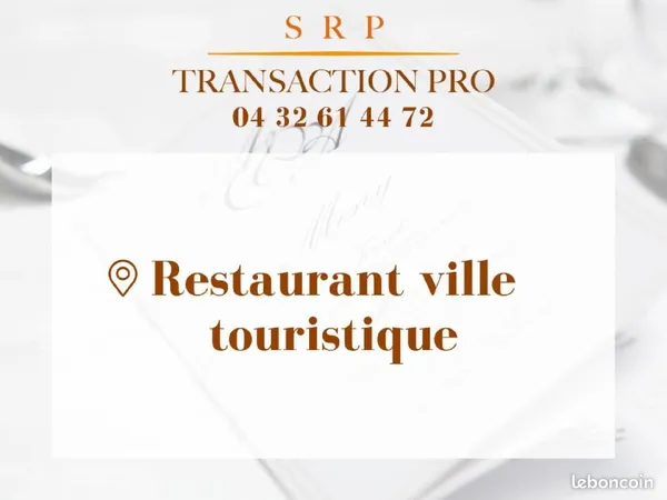 Fonds de commerce restaurant L Isle Sur La Sorgue