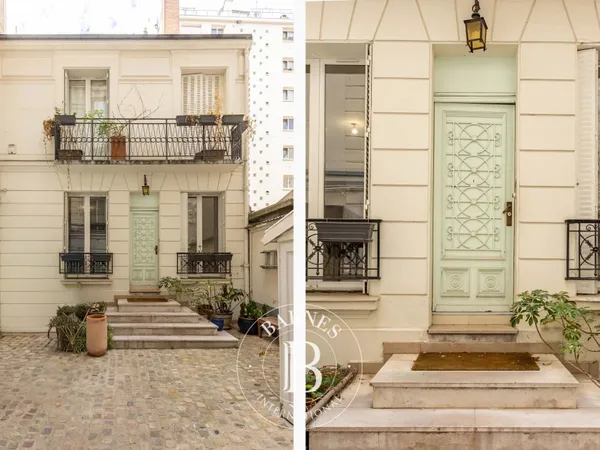 PARIS - 17E ARRONDISSEMENT - BATIGNOLLES - Maison de ville en parfait état - 3 chambres