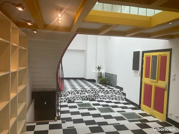 Unique : Appartement / loft lumineux . Dijon centre quartier Montchapet