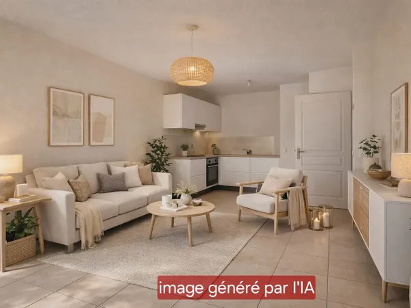 Appartement 2 pièces 42 m²
