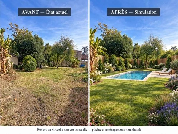 Maison de 174 m2 avec terrain de 856 m2 7 pièces/5 chambres