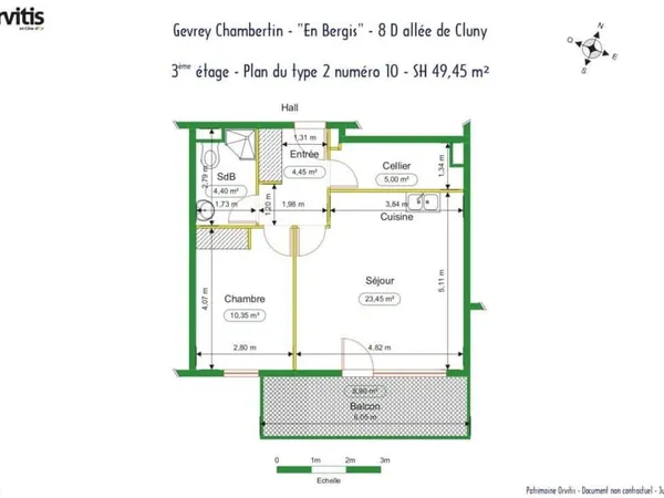 Appartement T2 Gevrey Chambertin