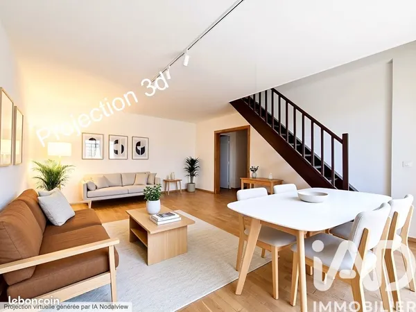 Duplex 5 pièces 106 m²
