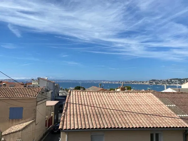 Appartement 3 pièces vue mer Pointe Rouge Marseille 13008