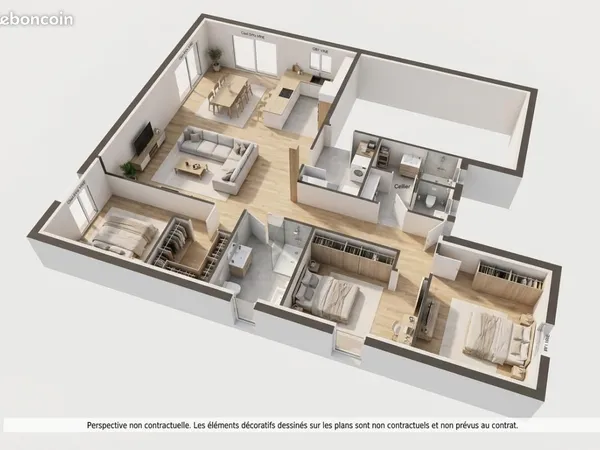 Maison 4 pièces 114 m²
