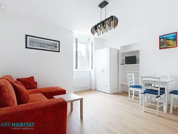 Studio 1 pièce 19 m²