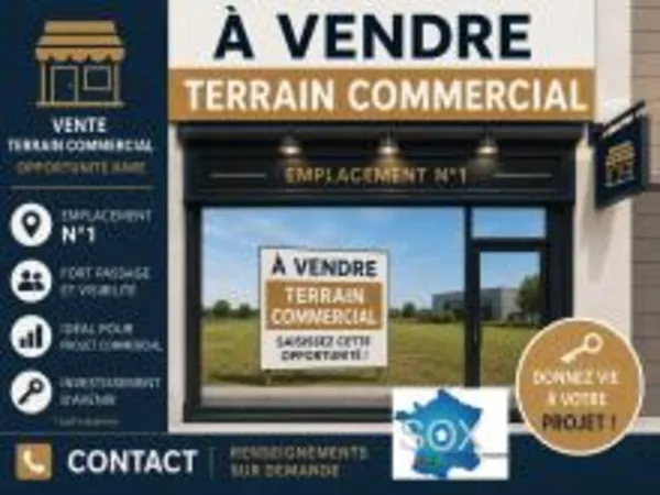 Murs commerciaux TERRAIN COMMERCIAL