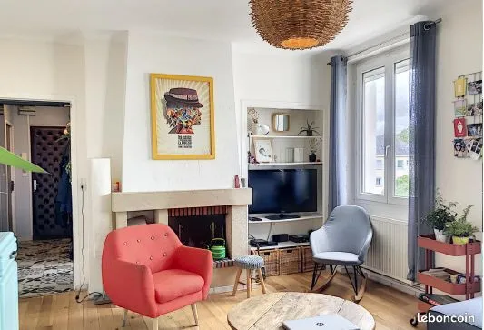Grand Appartement 100m², 4ch Saint Nazaire centre - 1800 HC + 50 copro