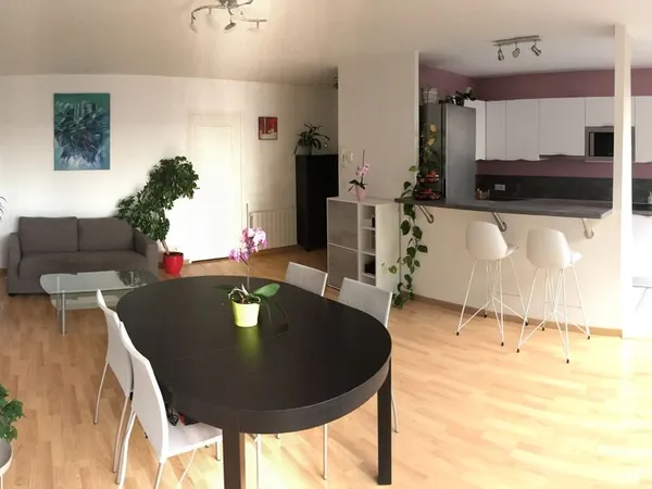 Appartement T3 meublé dernier étage avec balcon à 5 min à pied de la gare Reims Centre + box