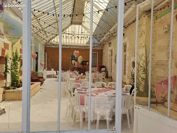Orangery sublime 100m² - repas conviviaux, anniversaires enfants