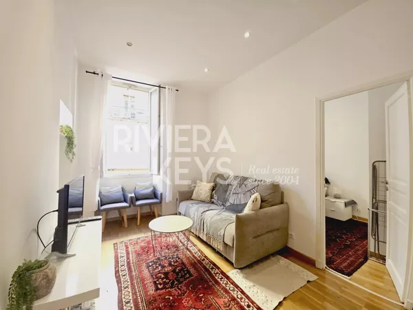 NICE - Carré d'Or : Charmant appartement 2-pièces au coeur de la zone piétonne