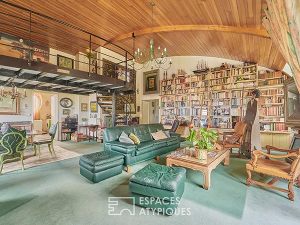Appartement d'exception en dernier étage avec vue sur le parc de la Mairie