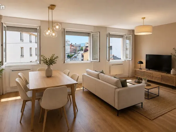 T3 de 69 m² entièrement rénové - Lumineux, traversant, économe en énergie