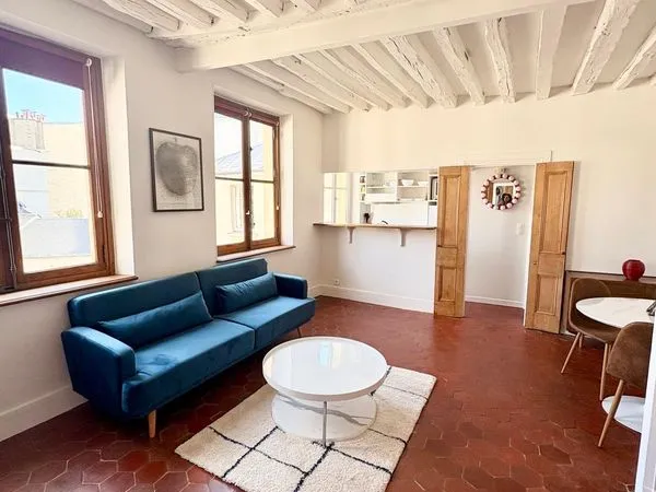 Deux-pièces meublé Paris, le Marais