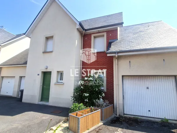 CABOURG Maison individuelle de 82 m², 3 chambres, garage et jardin