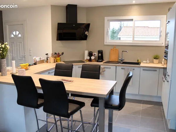 Maison 3 chbs avec jardin top emplacement