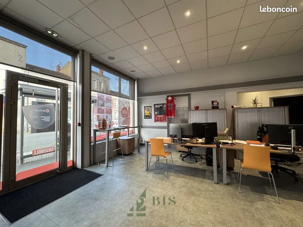 Local commercial 104 m² Roanne